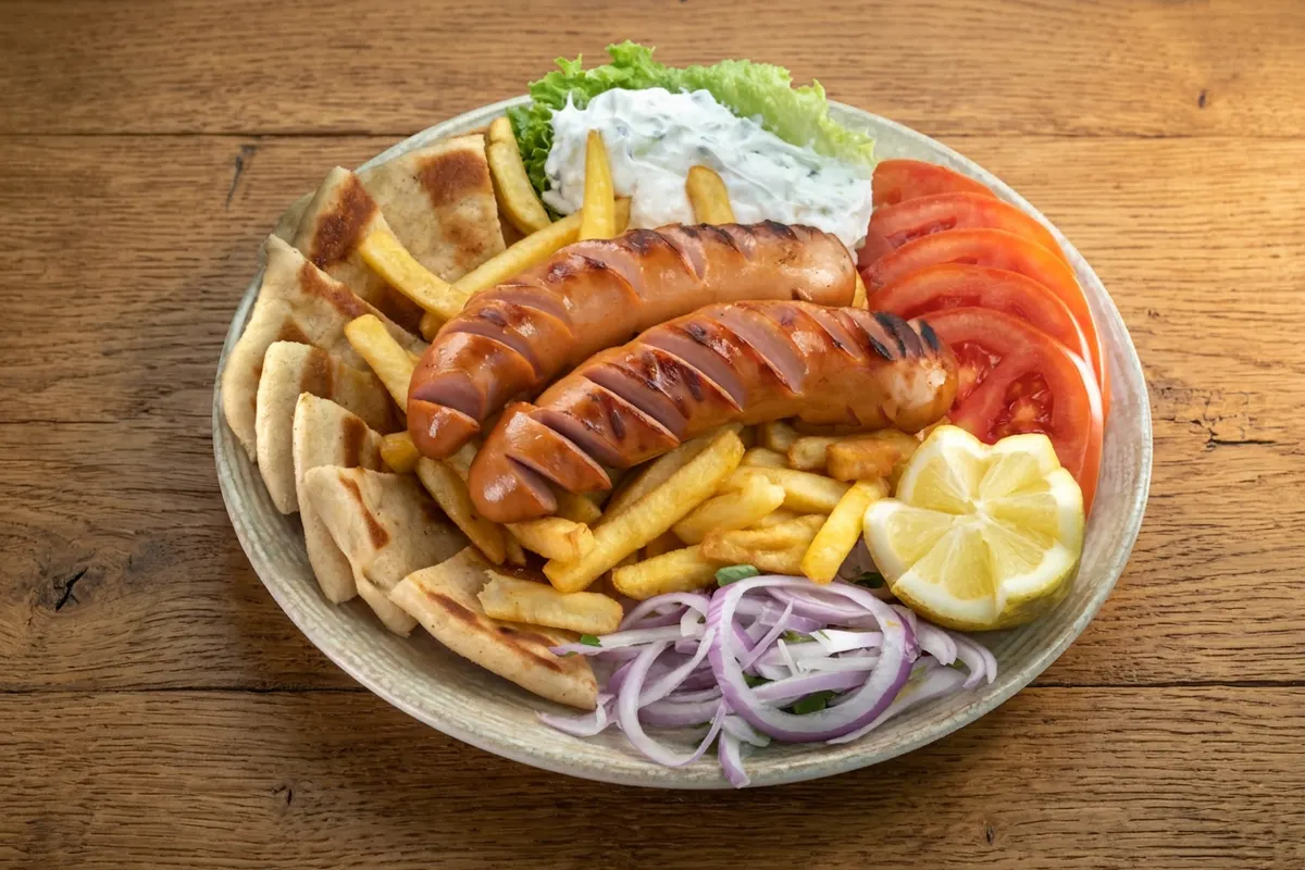 Frankfurter Plate — Στέκι Fast Food Ρόδος