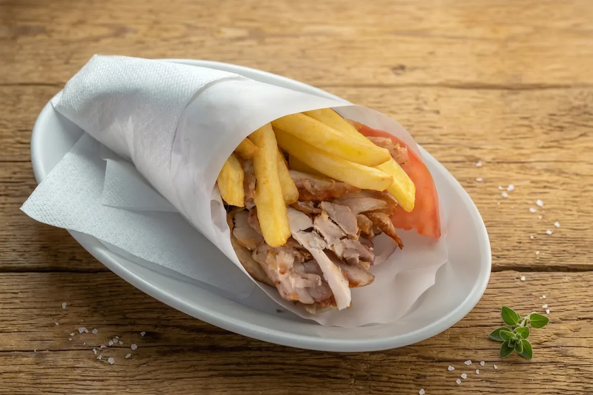 Πίτα Γύρος Κοτόπουλο — Στέκι Fast Food Ρόδος